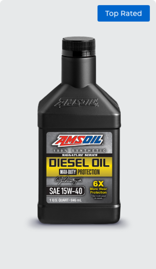 AMSOIL Signature Series Max-Duty Premium Synthetic Diesel Oil 15W-40