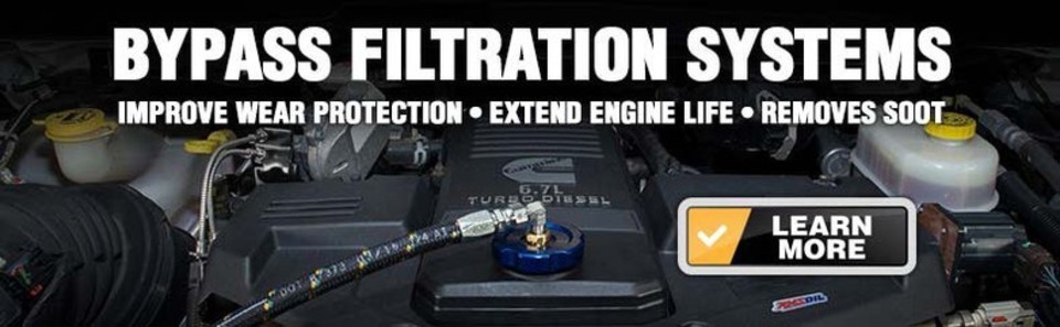 AMSOIL Bypass Oil Filtration Systems and Filters