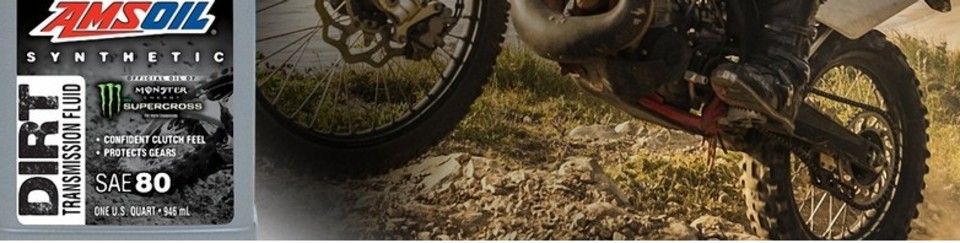 AMSOIL Premium Synthetic Dirt Bike Transmission Fluid