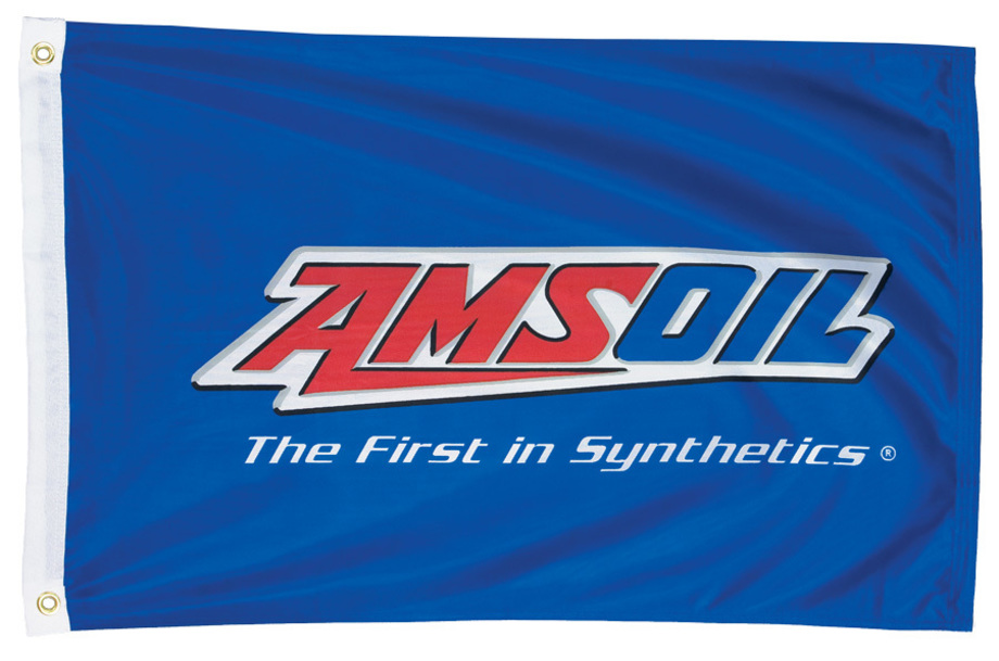 AMSOIL - The First in Synthetics Flag