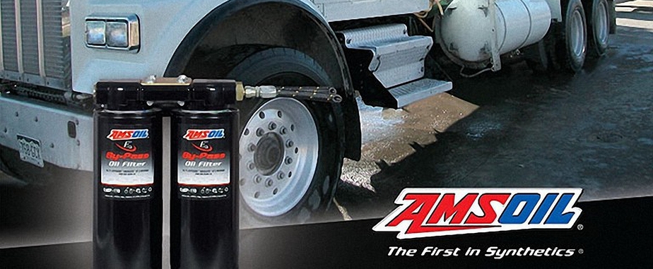 AMSOIL Heavy-Duty Dual-Guard Bypass Filtration System with Filters