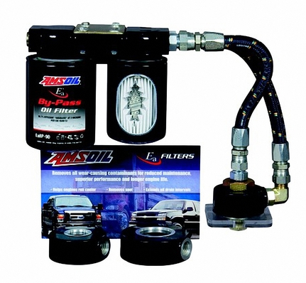 AMSOIL Dual Remote Bypass Filter and Mount