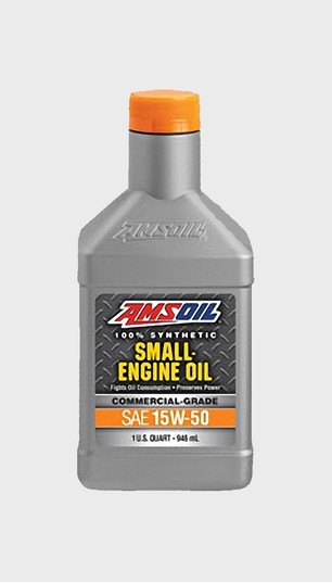 AMSOIL 15W-50 Full Synthetic Commercial Grade Small Engine Oil