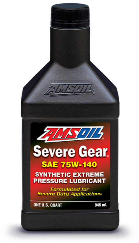 AMSOIL SEVERE GEAR® 75W-140 Synthetic Extreme Pressure Lubricant