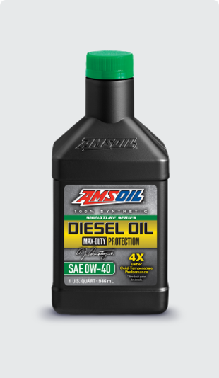 AMSOIL Signature Series Max-Duty Premium Synthetic Diesel Oil 0W-40
