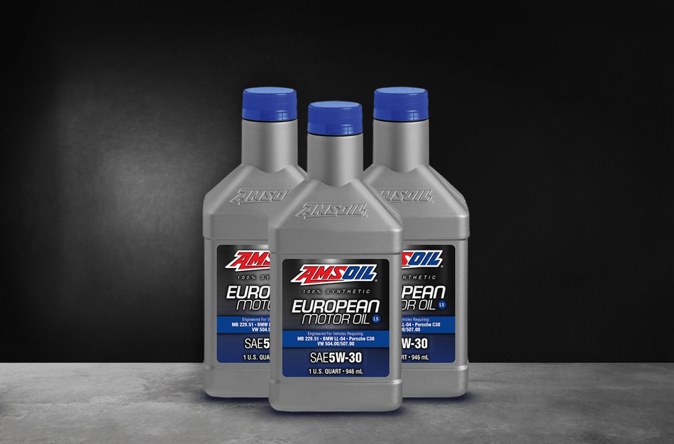 3 Bottles  SAE 5W-30 LS Synthetic  European Motor Oil