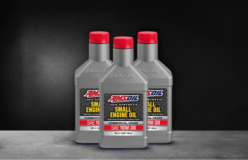3 Bottles 10W-30 Premium Synthetic Small Engine Oil
